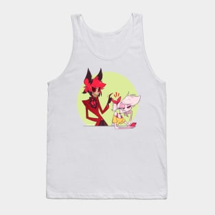 hazbin hotel alastor/angeldust Tank Top